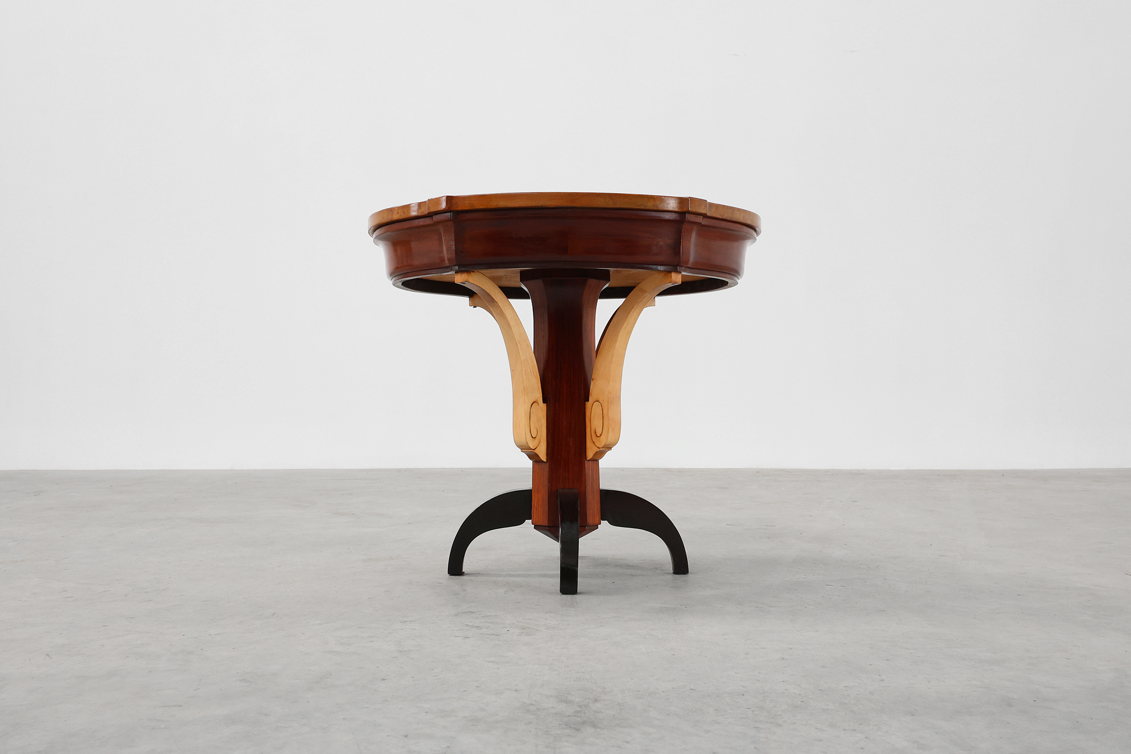 Art Deco side table in wood, France ca. 1930thumbnail